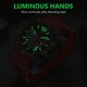 thumbnail image 4 of Reloj AIMES para hombre, deportivo, militar, impermeable, cronógrafo rojo, 4 of 7