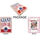 thumbnail image 3 of Baraja de cartas Yuanhe Jumbo Giant, 20 x 28 cm, baraja completa, 3 of 6