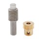 thumbnail image 3 of 0.5 Modulus Brass Worm Gear Wheel + Gear Shaft Set 20 Tooth, 3 of 5