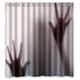 thumbnail image 1 of Cortina de ducha Silhouette Shadow con ganchos (66 x 72 pulgadas), 1 of 3