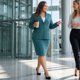 thumbnail image 3 of Agnes Orinda Conjunto de Traje de Negocios para Mujer Talla Grande de 2 Piezas con Blazer de Solapa con Botones y Faldas Lápiz Midi con Bolsillo 6X Azul Lago, 3 of 8