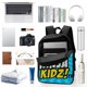 thumbnail image 3 of Niños Ninja-theme Backpack, Campus style schoolbag Bookbag with Adjustable Shoulder Straps And Large Zip Compartment, Unisex Travel Bags., 3 of 6