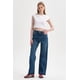 thumbnail image 4 of Jeans Mujer Calce Recto Azul Oscuro, 4 of 4