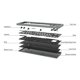 thumbnail image 5 of Teclado Keychron Q2 Barebone 65% gris, 5 of 8