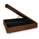 thumbnail image 2 of Base Cama Baúl 2 Plazas FELPA Café LORE | Diseño Premium + Gran Almacenaje, 2 of 3