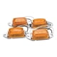 thumbnail image 1 of Paquete de 4 luces LED RoadPro RP-1445A/4P de perfil bajo, 1 of 1