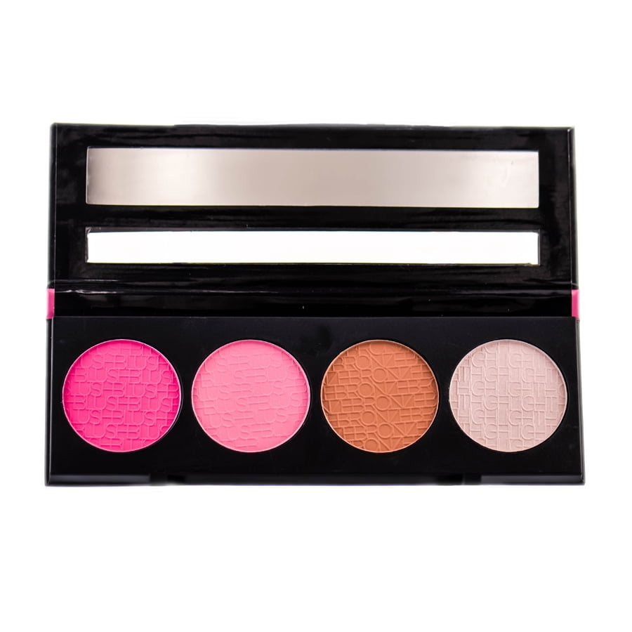 L.a. Girl - Paleta De Rubor La Girl Beauty Brick Con Bronceador E Iluminador