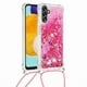 thumbnail image 4 of Funda FOXDOCK para Samsung Galaxy A04s/A04 con Cuerda Ajustable, Brillo Líquido, Protección Antigolpes y Lente – Ideal para Regalo, 4 of 6