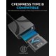 thumbnail image 4 of Lector de tarjetas CFexpress tipo B SABRENT USB tipo C [CR-CFXB], 4 of 6
