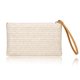 thumbnail image 1 of Bolso de Mano COOKOOKY Clutch de Paja con Pulsera 21x14 cm Beige, 1 of 7