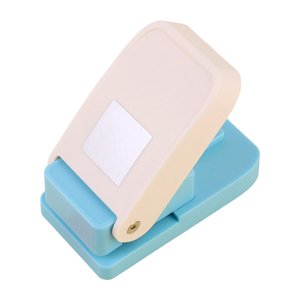 Bothyi - Perforadora De Pestañas Regalos Perforación De Papel Para Etiquetas De Índice Hechas A Mano Fabricación De Tarjetas Bloc De Notas Cuadrado