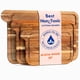 thumbnail image 1 of Juego de tablas de cortar Ziruma, madera de acacia no tóxica, certificada por el FSC, 1 of 7