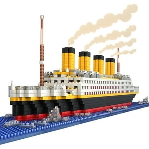 Set De Construcción De Maquetas Emeetlinn Titanic Micro Mini Blocks 1860 Piezas