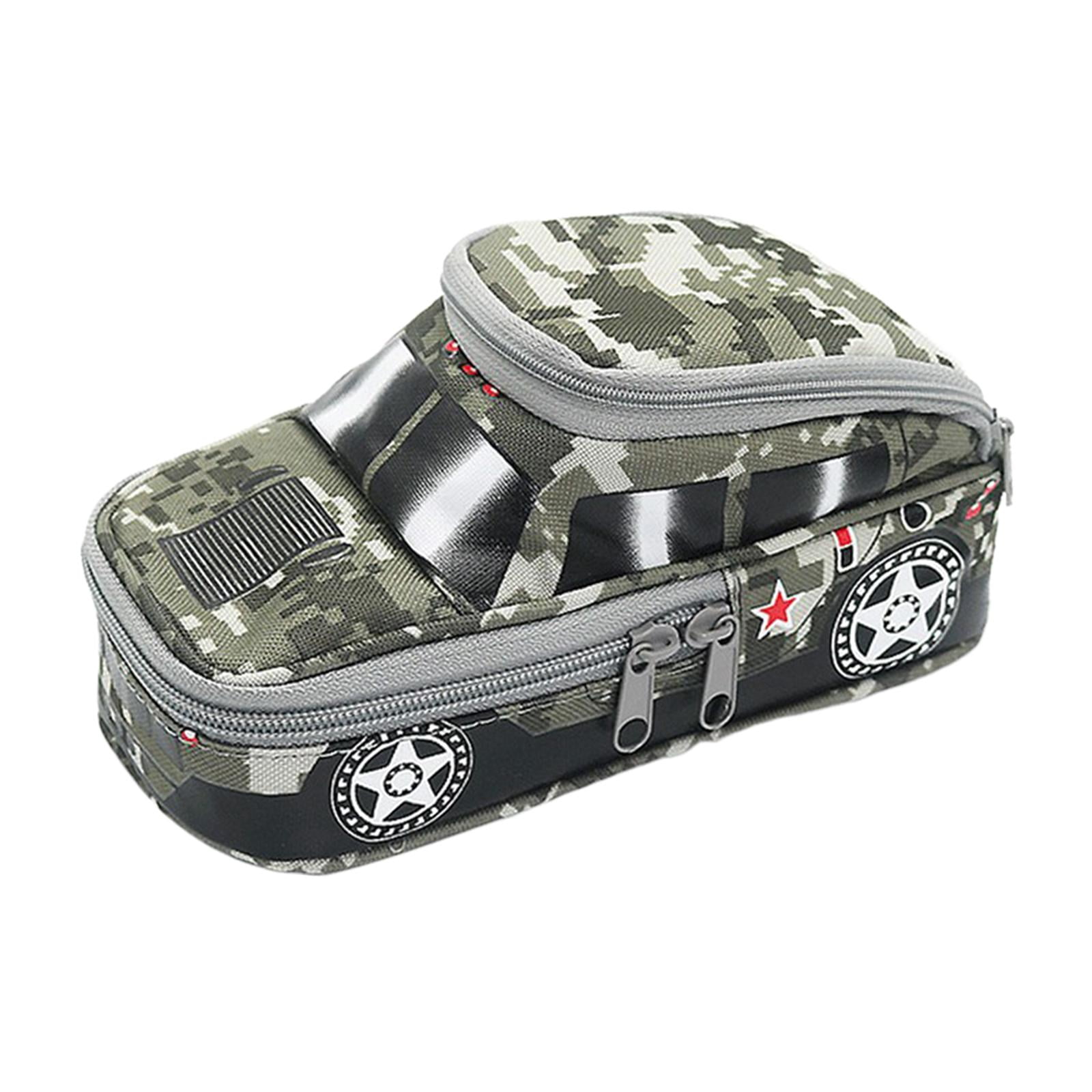 Magideal - Portalápices Lápiz Coche Diseñado Almacenamiento Multifunción Estuche De Lápices Portátil Estuche De Lápices Para Niños Niños Niños Y Niñas Adolescent Gris