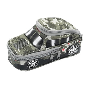 Magideal - Portalápices Lápiz Coche Diseñado Almacenamiento Multifunción Estuche De Lápices Portátil Estuche De Lápices Para Niños Niños Niños Y Niñas Adolescent Gris