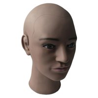 Magideal - Cabeza De Maniquí Femenina, Modelo De Sombrero, Soporte De Exhibición, Práctica Cabeza De Maniquí Resistente Para Joyería Del Hogar, Estilismo Para El