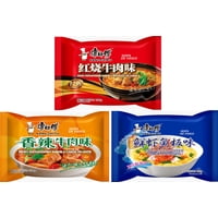 Fideo Instantaneo Kang Shi Fu Pack 3 Sabores