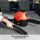 thumbnail image 4 of Aspiradora Armor All AA255, 9,46 L, 2 picos HP, para talleres utilitarios húmedos y secos, 4 of 7