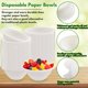 thumbnail image 3 of Tazones Desechables de Papel Tiaiidi 8 oz Compostables Paquete de 100, 3 of 7