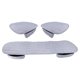 thumbnail image 3 of 1x Asiento De Coche Cojín Antideslizante De Invierno Funda De Asiento Transpirable Suave Suministros Gris, 3 of 5