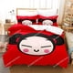 thumbnail image 1 of v935 Bed Sheets Pucca Bedding Set Single Twin Full Queen King Size Bed Set Adult Kid Bedroom Duvetcover Sets Anime Bed Sheet Set 3-Piece Bedding Set (1 Duvet Cover + 2 Pillow Shams) Bed Sheets ju935, 1 of 5