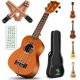 thumbnail image 1 of Ukulele CAHAYA 23" Kit de Concierto de Caoba para Principiantes, 1 of 8