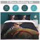 thumbnail image 5 of anks Bed Duvet Cover Funny Anime Cartoon Bedding Se Lightweight3 Piece Comforter Se, cases, 5 of 5