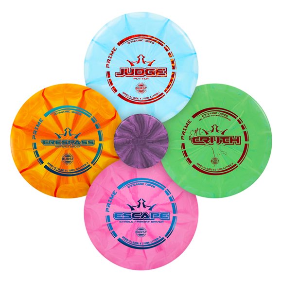 Set de Golf de Disco D·D DYNAMIC DISCS 4‑Pack Judge y Truth