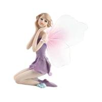 Bothyi - Estatua De Hada Que Colecciona Adorno De Escritorio De Mano De Obra Fina Para Escritorio De Oficina, Porche, Cara De Apoyo Para Las Manos