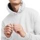 thumbnail image 3 of Sudadera con capucha Hanes EcoSmart Pullover para hombre, color blanco, 3 of 6