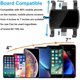 thumbnail image 3 of Soporte para teléfono de coche para salpicadero, soporte para teléfono móvil con clip giratorio de 360 grados, compatible con iPhone 11/12 Pro Max XS Max XR 8 8 Plus 7 Samsung Galaxy S10 S9 S8 LG, 3 of 7