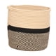 thumbnail image 2 of Cesta De Lavandería Tejida Para Ba?o, Cesto De Juguetes Para Bebé Para Zapatos, Almohadas, Calcetines, Medio, 2 of 5