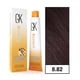 thumbnail image 1 of - Tintura Cream Color Permanente Vegana 100ml + Oxidante - 8.82 Rubio Moka Claro Irisado, 1 of 2
