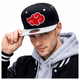 thumbnail image 2 of Gorra Snapback Akatsuki Negra Visera Blanca, 2 of 2