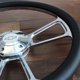 thumbnail image 4 of Volante Newworldmotoring de 35 cm negro con bocina Chevy, 4 of 4