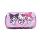 thumbnail image 1 of MINISO Kuromi Schoolbag Students Kawaii Double-layer Pencil Bag Large-capacity Casual Backpack Cartoon Printing Pen Bag, 1 of 3