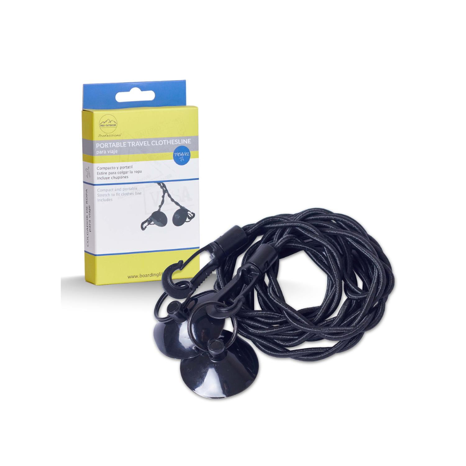 Colgador De Ropa Pro Outdoor Negro