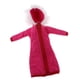 thumbnail image 4 of Chaqueta Acolchada Larga De Moda Para Mu?eca De Escala 1/6, Accesorio De Atuendo De Invierno, Rosa Roja, 4 of 5