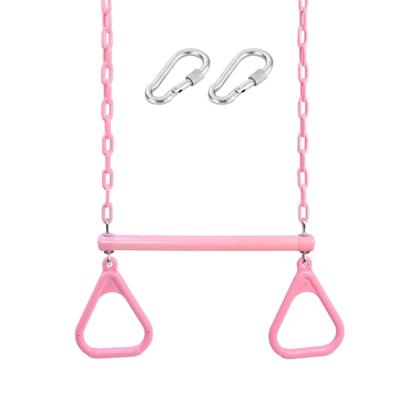 Accesorios para columpios Take Me Away 18, trapecio rosa con cadenas