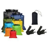 Ioensy - Juego De 8 Bolsas Secas Impermeables Y Ligeras Para Navegación Y Rafting Al Aire Libre.
