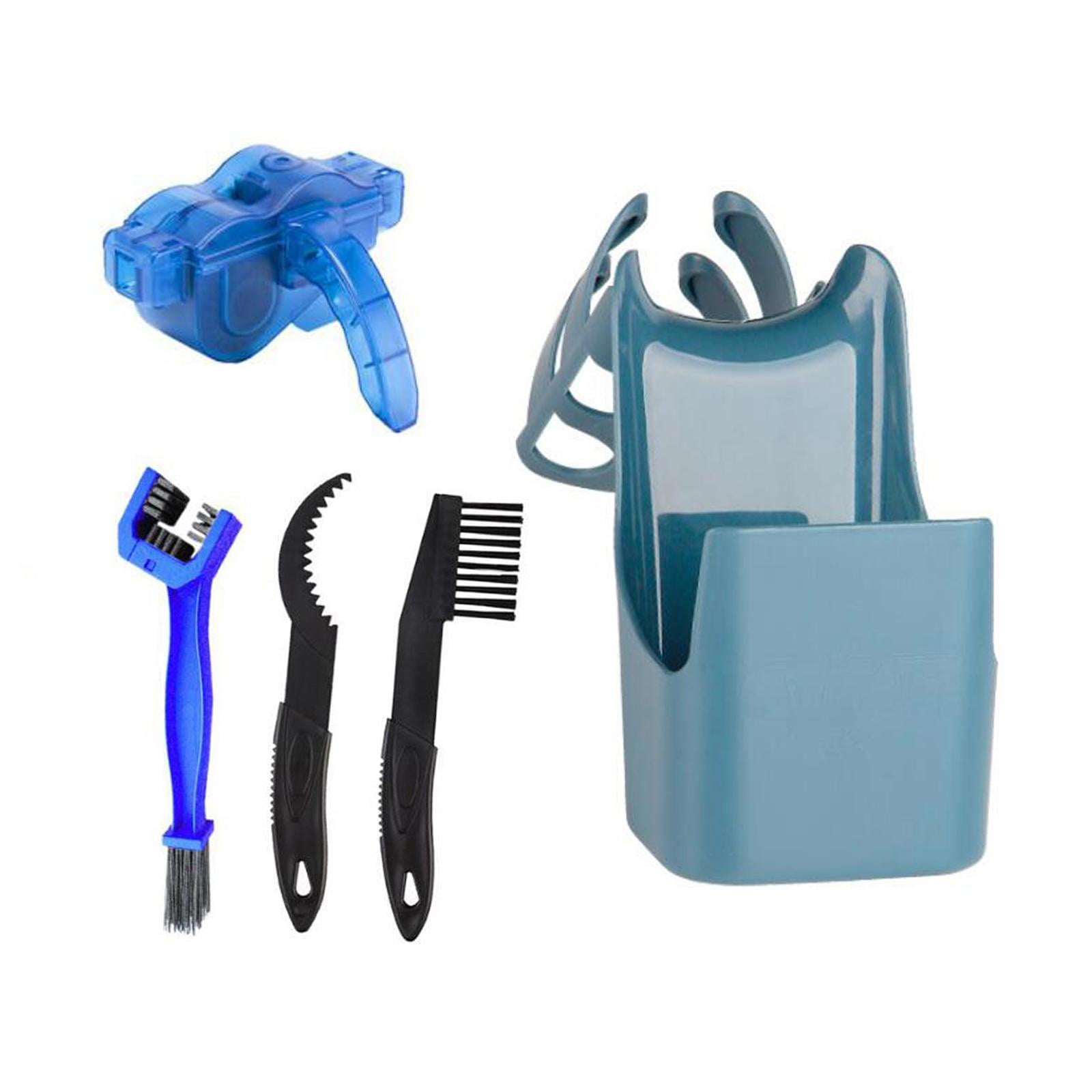 Caja De Almacenamiento De Aceite Para Cadena De Bicicleta Y Motocicleta – Herramienta Antisalpicaduras Con Cepillo – Práctica Y Segura Para Limpiar Y Lubricar Cadenas