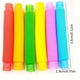 thumbnail image 2 of Popular Sensory Toys, 12 Sensory Tubes, As Well As Learning Stress Relief Tube Stretching, Bending, Building And Connecting Toys, Sensory Learning Toys Fidget Colorful Popular Tubes, Random Colors, 2 of 2