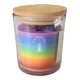 thumbnail image 2 of Vela aromática 7 chakras con cuarzos, 2 of 3