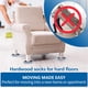 thumbnail image 4 of Deslizadores para muebles Kayzn, 8 piezas, 13 cm, almohadillas multi-superficie, 4 of 6
