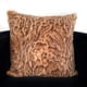 thumbnail image 2 of Cojín decorativo Plutus Brands Jungle Cat de piel sintética 22 x 22 cm, 2 of 3
