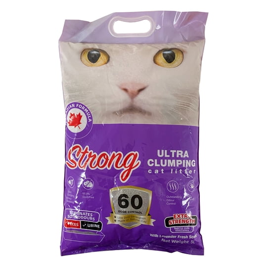Kind Pet - Arena Aglomerante Para Gatos Strong 5l (lavanda)
