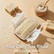 thumbnail image 3 of Esponja de lufa feffo pack de 2 - exfoliante corporal, 3 of 7