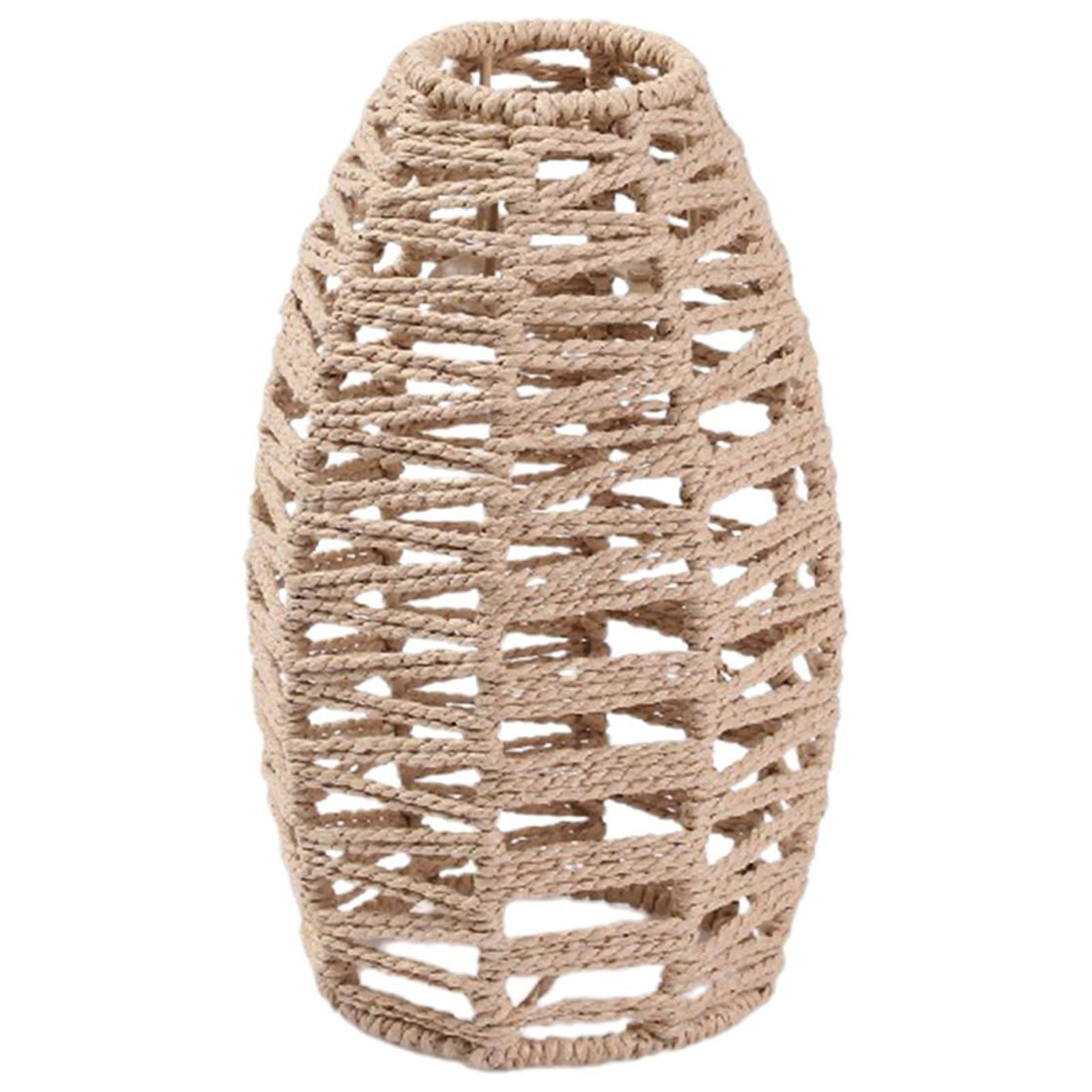 Bothyi - Cuerda De Ratán Para Colgar Pantalla Colgante Para Mesa De Comedor 22x9x5,5 Cm