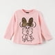 thumbnail image 1 of Polera Manga Larga Niña Minnie Glow Rosado Disney, 1 of 4