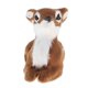 thumbnail image 1 of Simulación Navidad Elk Peluche Reno Modelo Juguete Marrón Oscuro Mujer Sentada, 1 of 5